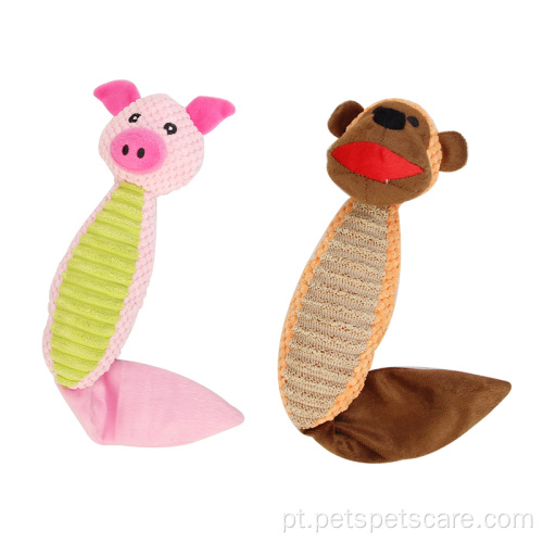 Brinquedo de cachorro de cachorro de macaco de brinquedo de animais de estimação estridente